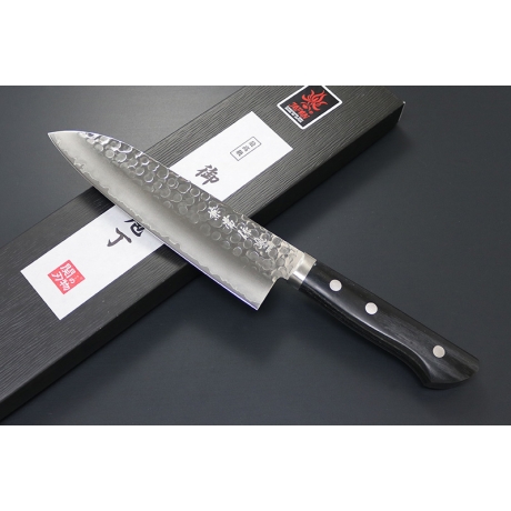 Kanetsune Tsuchime японский поварский нож САНТОКУ, 165 мм, полированный